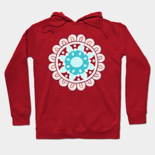 mandala Clamber Paint Hoodie